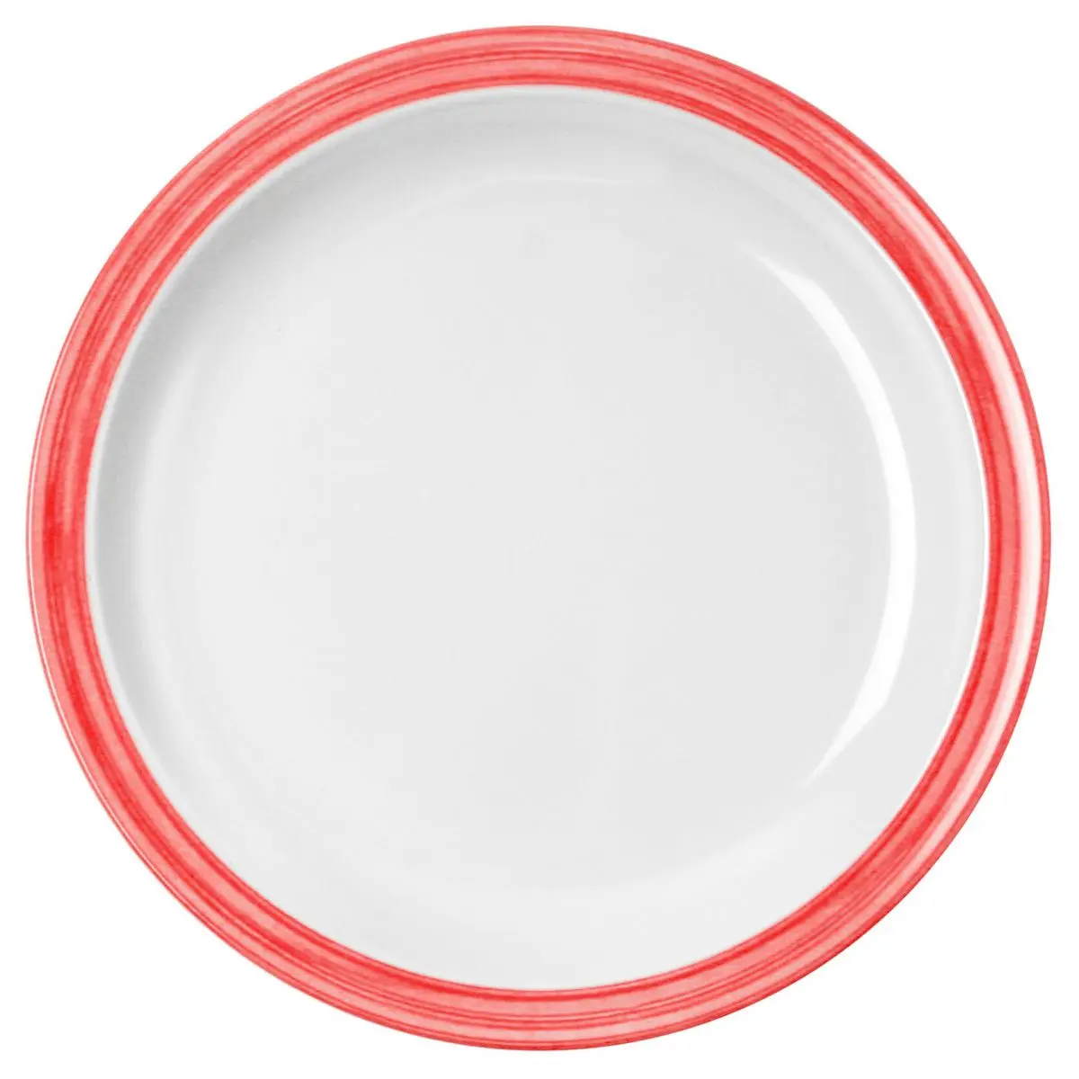 Evőeszköz sorozat Family 4-Set Bistro - tányér, piros
