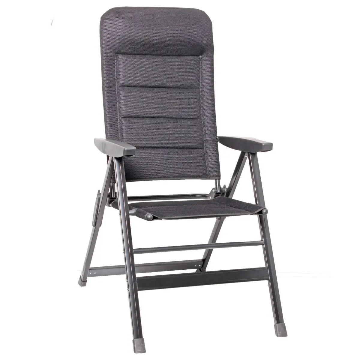 Kempingová stolička Skye 3D - čierna