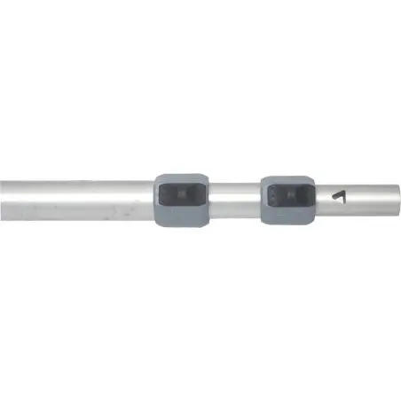Tija 3 piese - 25+22+19mm/alu 115-270 cm
