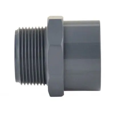 Racord cu șuruburi 50/40 - 1 1/4 - 40 mm/sistem de cuplare țeavă gri-galben