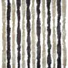 Zsenília gyapjú függöny lakóautó - 56 x 205 cm, barna/bézs