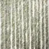 Cort perdea de chenille/balcon - 100 x 205 cm, gri/alb/verde