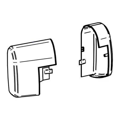 Endkappen (Motor) TO 5200 eloxiert, Satz links und rechts