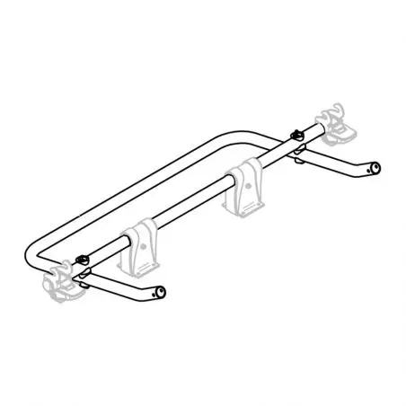 Schienenbgel-Trger Thule Caravan Superb XT SV, schwarz