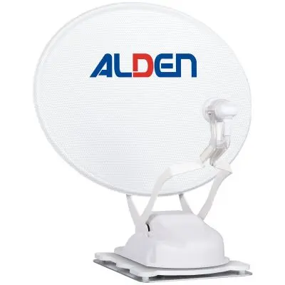 Műholdas rendszer Alden Onelight HD EVO 60 Ultrawhite S.S.C. HD vezérlőmodul és TV Ultrawide 22"