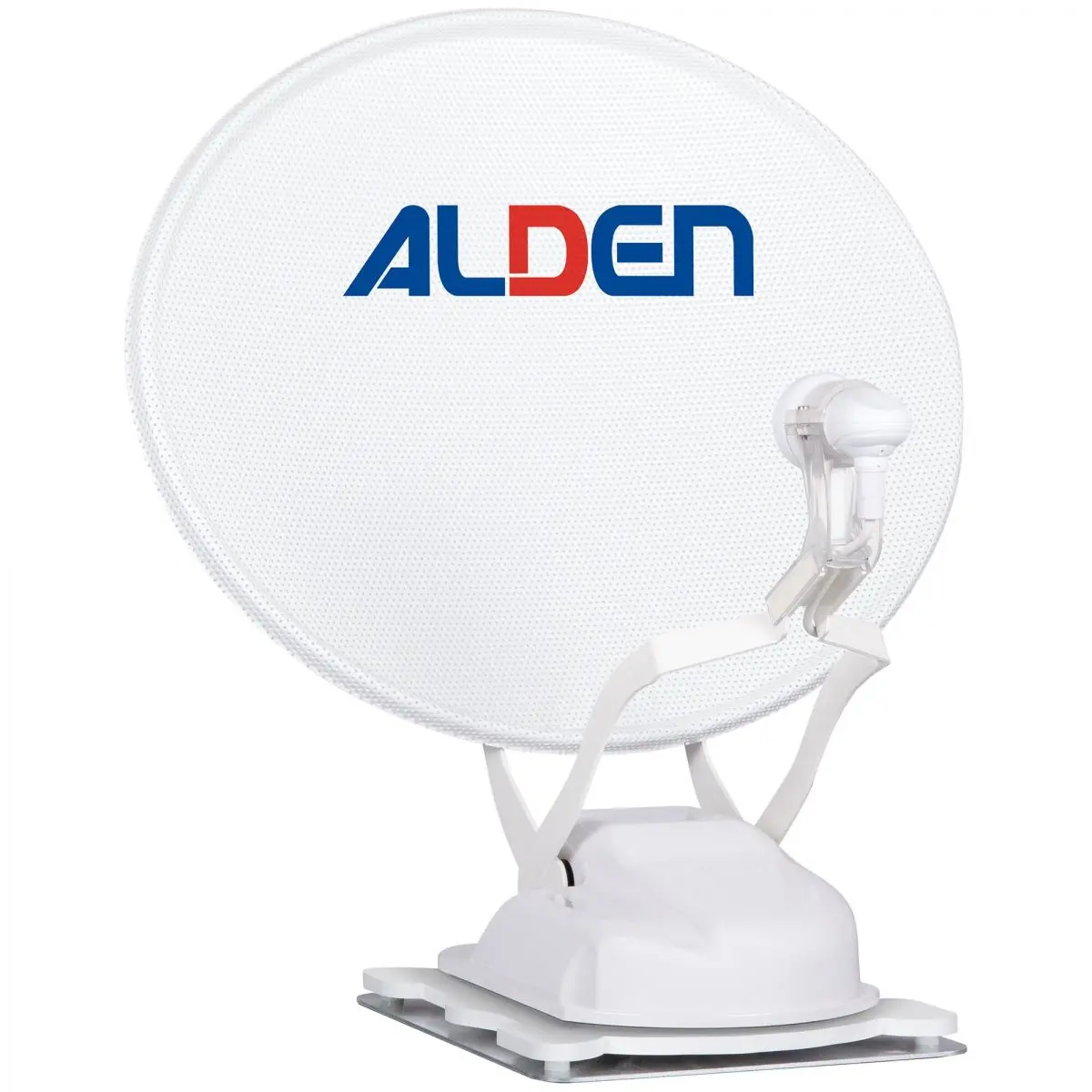 Sistem satelit Alden Onelight HD EVO 60 Ultrawhite care include modul de control SSC HD și TV Smartwide 19