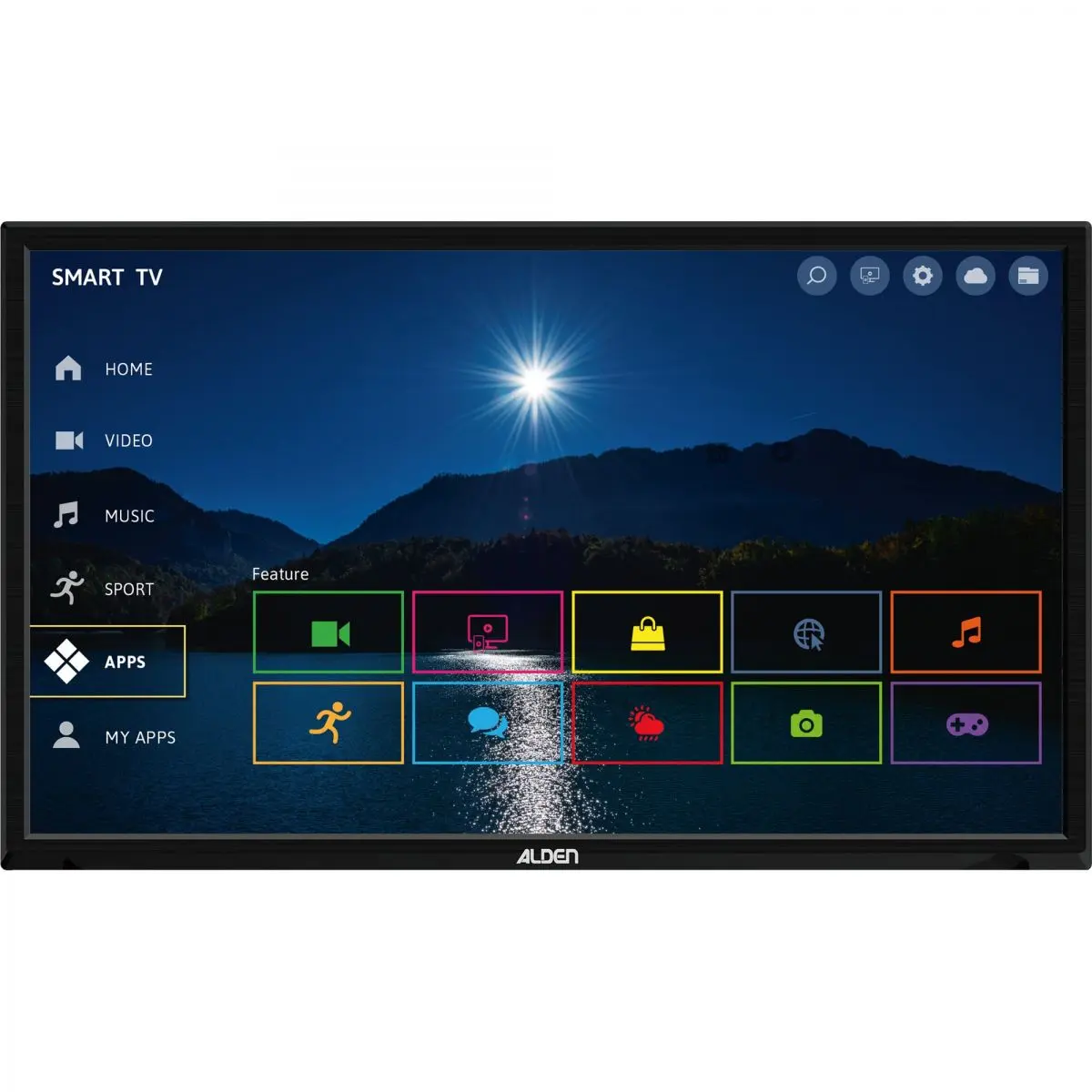 TV Alden Smartwide 24", 12 volt