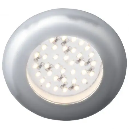 Süllyesztett spotlámpa Nova, 36 SMD, 12V, matt ezüst