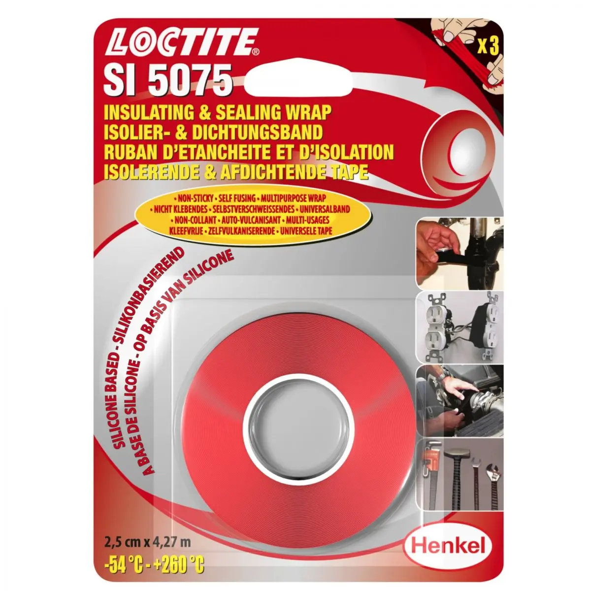 Loctite SI 5075 - Banda de etansare autoadeziva