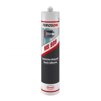 Teroson MS 939 - Rugalmas ragasztó fekete 290ml