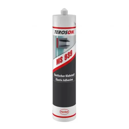 Teroson MS 939 - Rugalmas ragasztó fekete 290ml