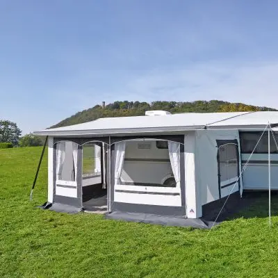 Fereastră de acoperiș pentru cort parțial Friesland - dimensiune 260 x 120 cm / lateral
