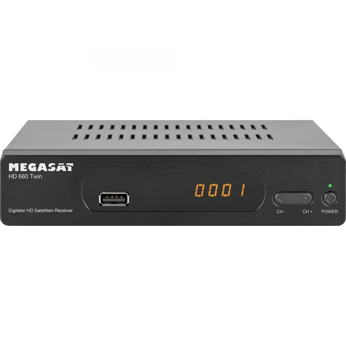 Megasat HD 660 Twin műholdvevő, 12/230 volt