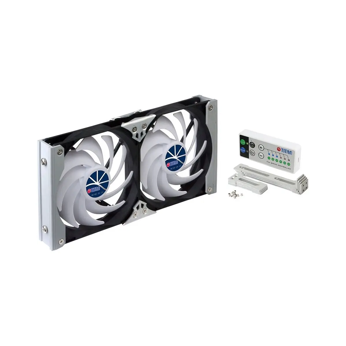 Chladnička s dvojitým ventilátorom Titan SC20+, 120 mm
