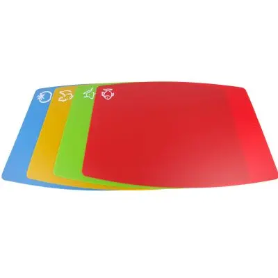 Schneidematten Set 4-tlg. - 4 tlg. Set Schneidmatten 38 x 28 cm
