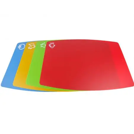 Schneidematten Set 4-tlg. - 4 tlg. Set Schneidmatten 38 x 28 cm