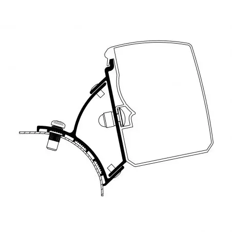 VW T5 / T6 egyterű adapter Thule 3200-hoz