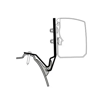 Adapter Westfalia Kepler One / Five / Six Thule 3200-hoz