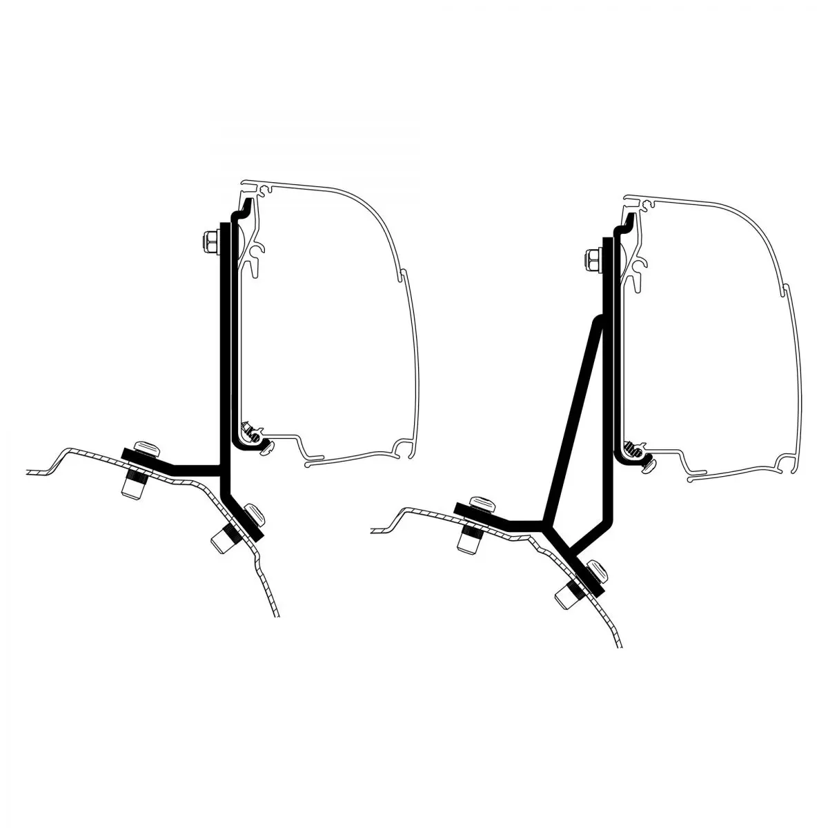 Adapter Ford Transit / Tourneo Custom Minivan Thule 4200-hoz