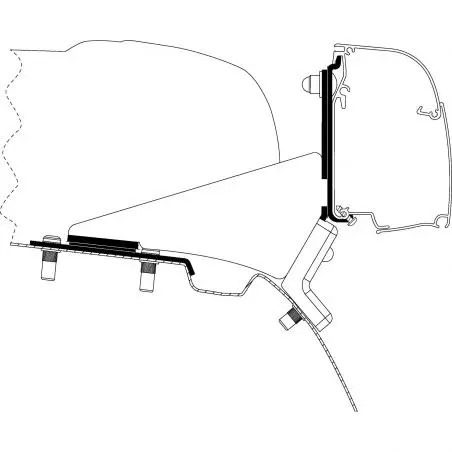 Adaptér MB Vito / V-Class pre Thule 4200