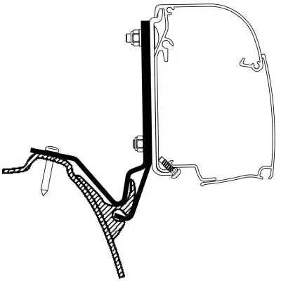 Adapter Westfalia Kepler One / Five / Six Thule 4200-hoz