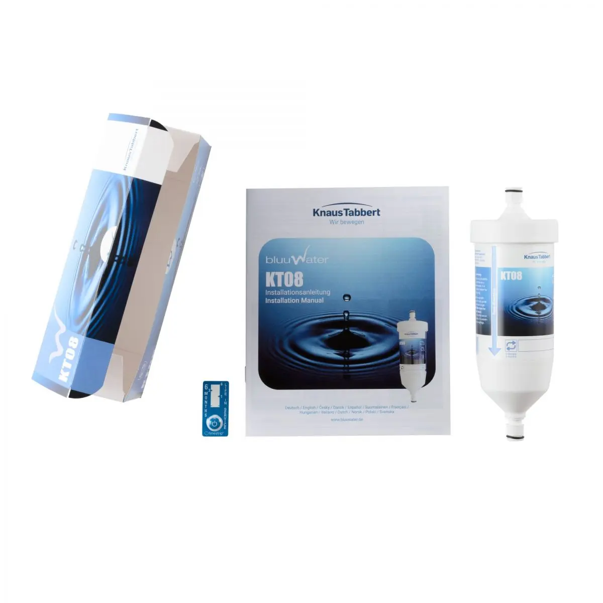 bluuwater vodný filter KT08 - Vodný filter KT08 Typ vozidla Knaus
