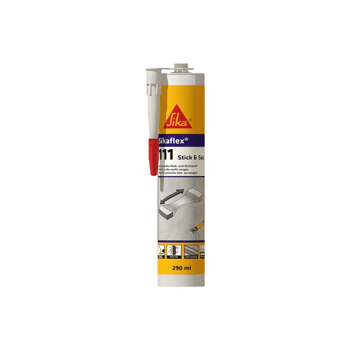Sikaflex-111 Stick & Seal 300 ml. alb