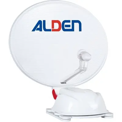 Műholdas rendszer Alden AS2 60 HD Ultrawhite S.S.C. HD vezérlőmodul és TV Ultrawide 24"