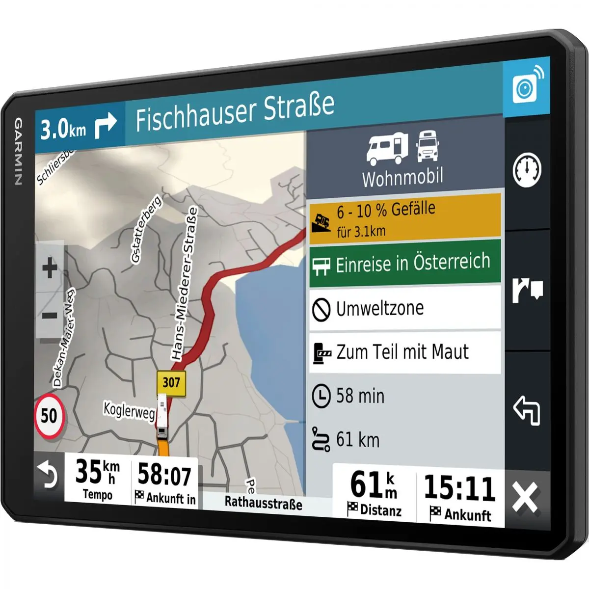 Sistem de navigatie Garmin Camper 1090 MT-D EU