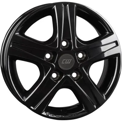 Alumínium felni Borbet CWD, fekete fényes, 16" Fiat Ducatohoz könnyű alvázzal 2006/07 évjárattól
