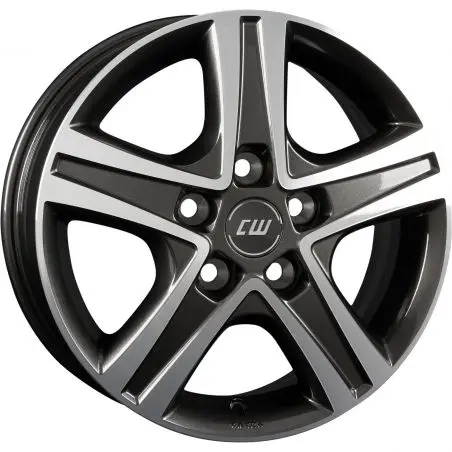 Janta din aluminiu Borbet CWD, mistral antracit lucios, 16 pentru Fiat Ducato cu sasiu usor - din 2006/07