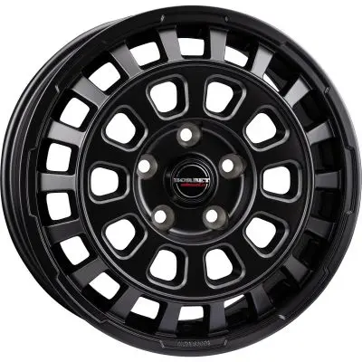 Janta aluminiu Borbet CW7, negru mat, 18 pentru Fiat Ducato cu sasiu usor din anul 2006/07