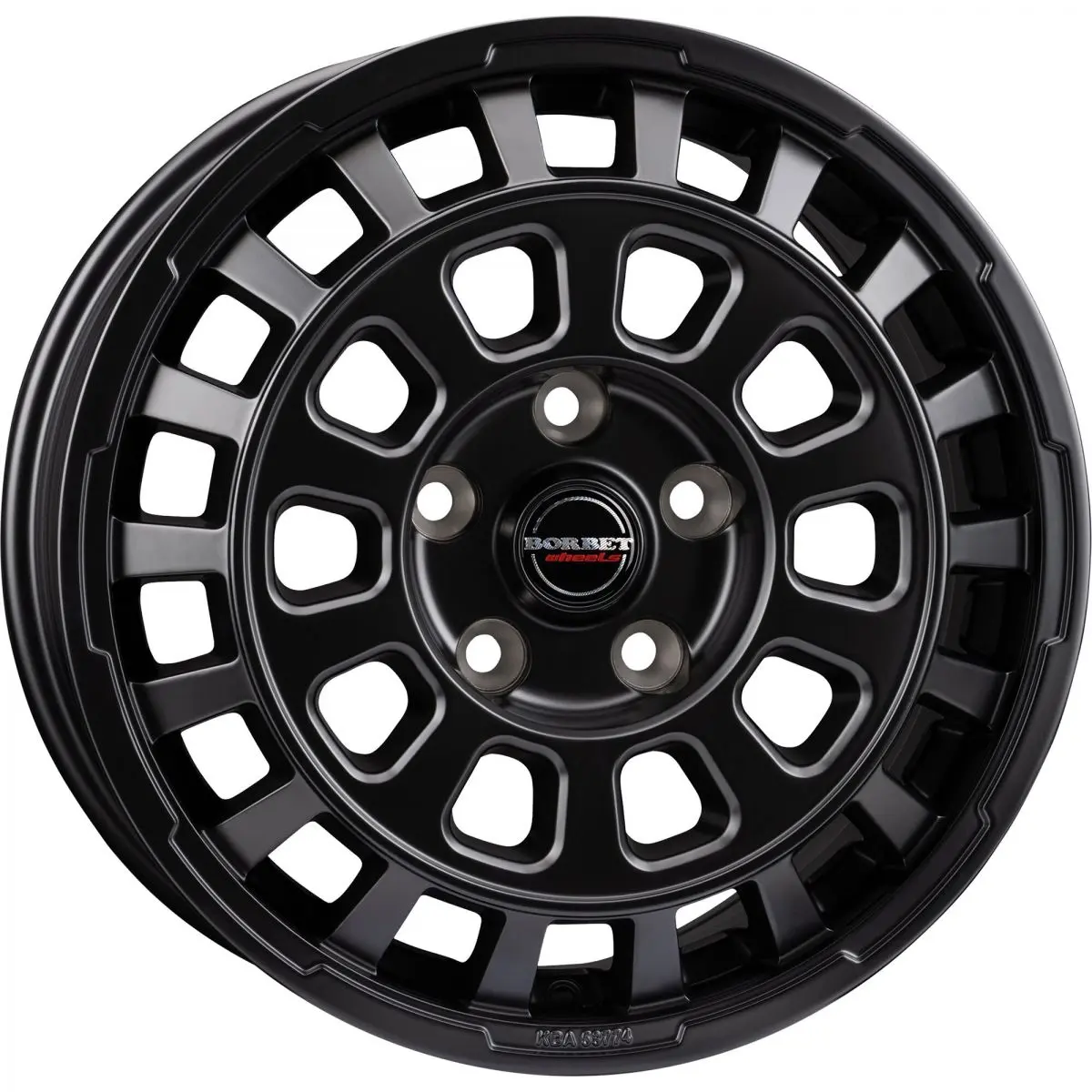 Alumínium felni Borbet CW7, fekete matt, 18" Fiat Ducatohoz könnyű alvázzal 2006/07 évjárattól