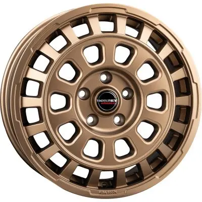 Alumínium felni Borbet CW7, bronz matt, 18" Fiat Ducatohoz könnyű alvázzal 2006/07 évjárattól