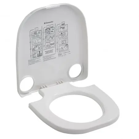 WC veko so sedadlom - biele pre WC série 970