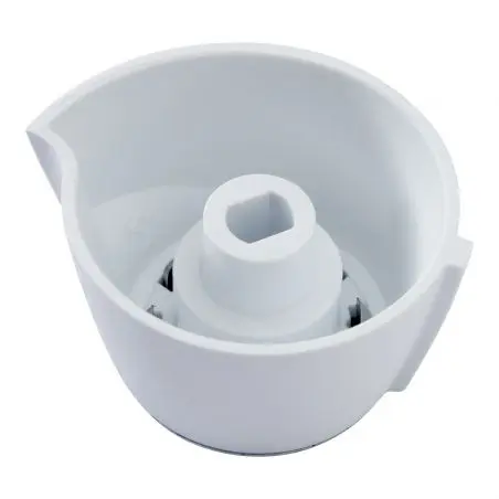 Buton rotativ Carletta - alb