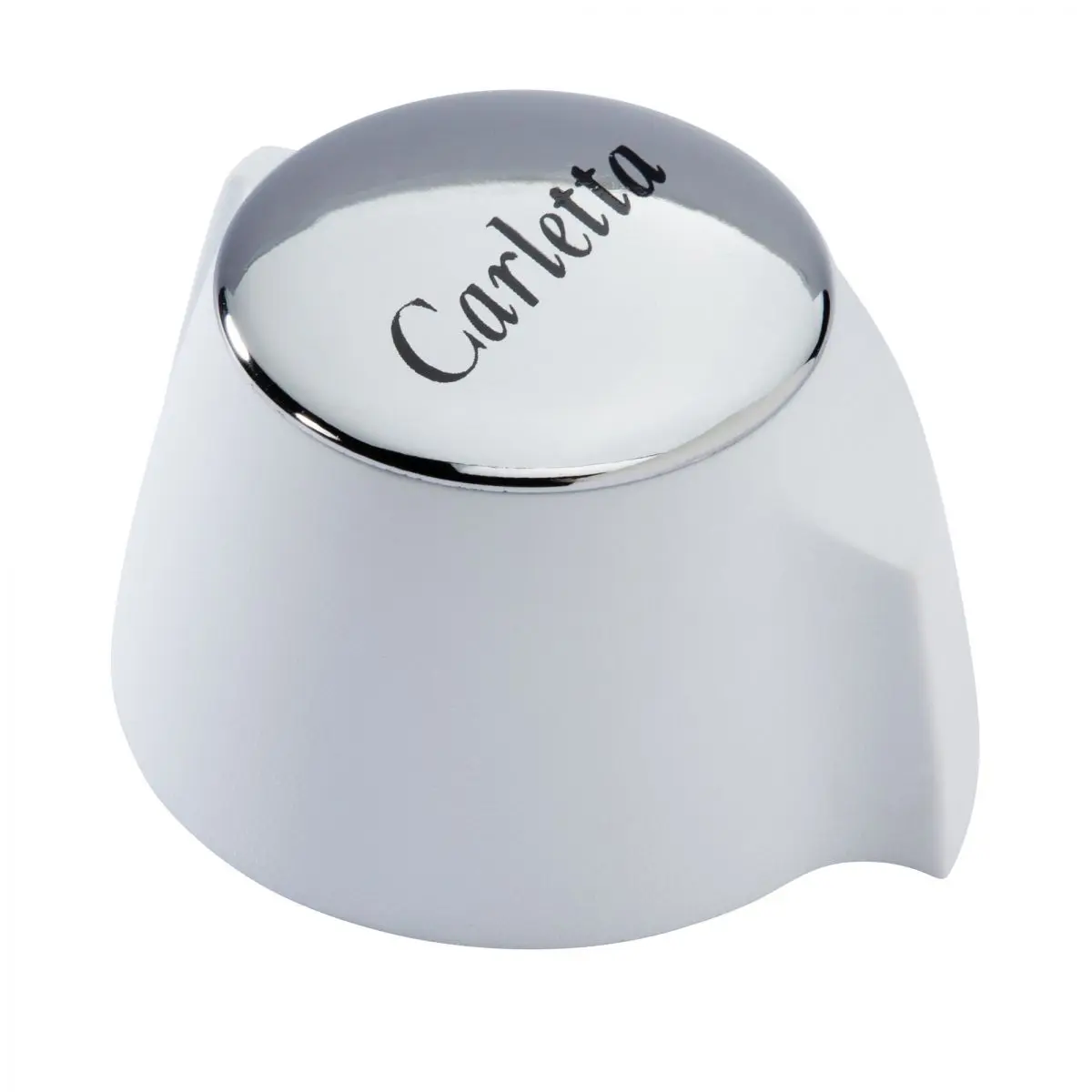 Buton rotativ Carletta - alb