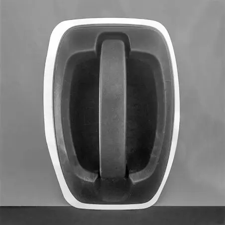 Szúrásvédő lemez markolathéj Euro alváz - 160 x 2 x 240 mm