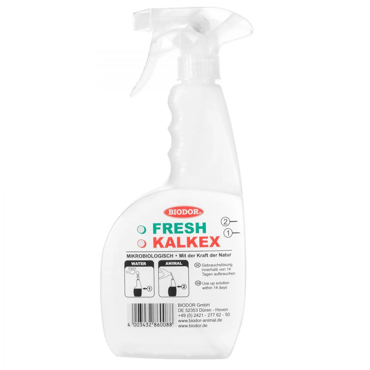 Spray flakon - Bioodor, üres 750 ml