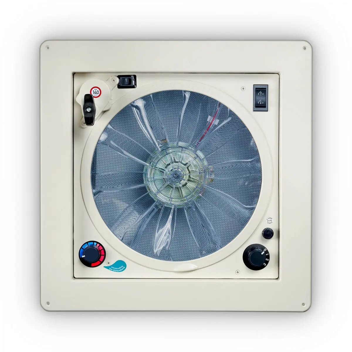 Ventilátor Tastic Vent 3350, motorháztető fehér