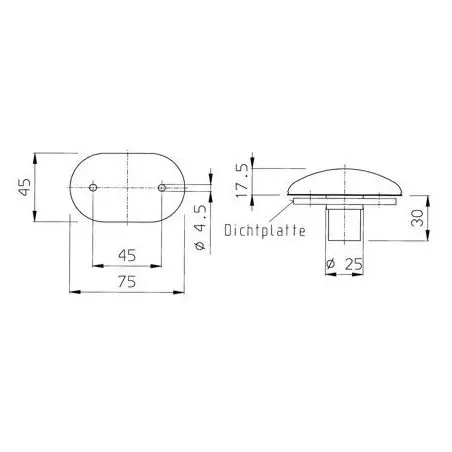 Begrenzungsleuchte - PL 2000
