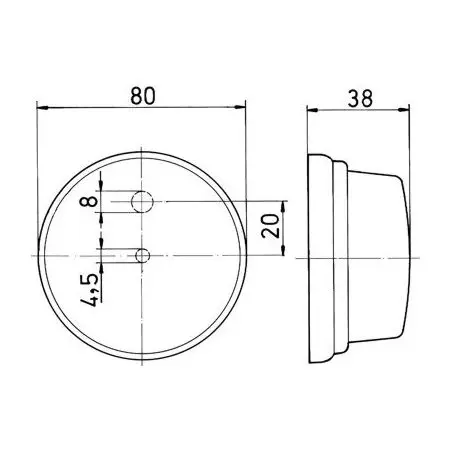 Lumină de marcare - PLR 272