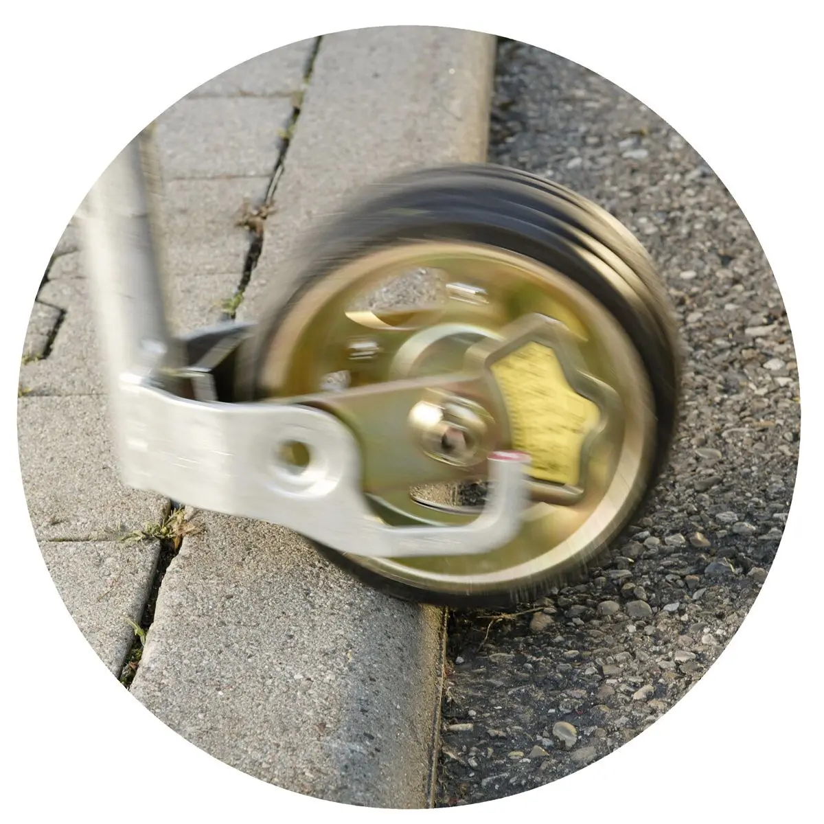 Sttzrad Premium - s plným gumovým kolesom 230 x 80 mm