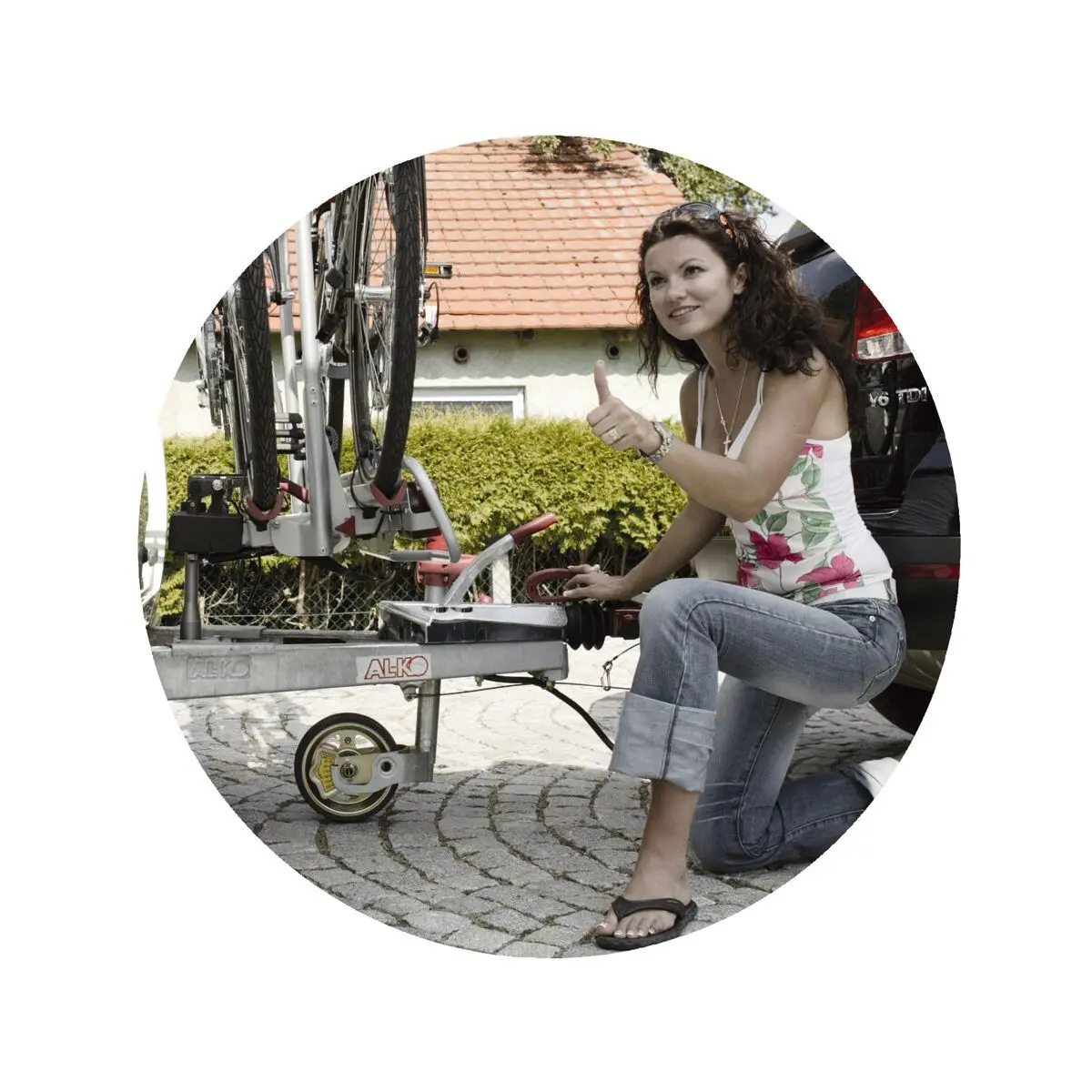 Sttzrad Premium - s plným gumovým kolesom 230 x 80 mm