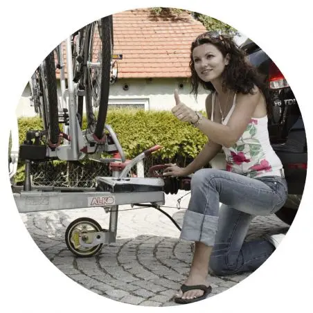 Sttzrad Premium - s plným gumovým kolesom 230 x 80 mm