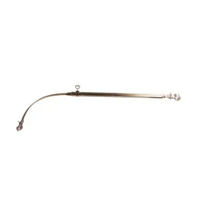 Tija suport acoperis curbata - aluminiu 25 mm, 205-255 cm
