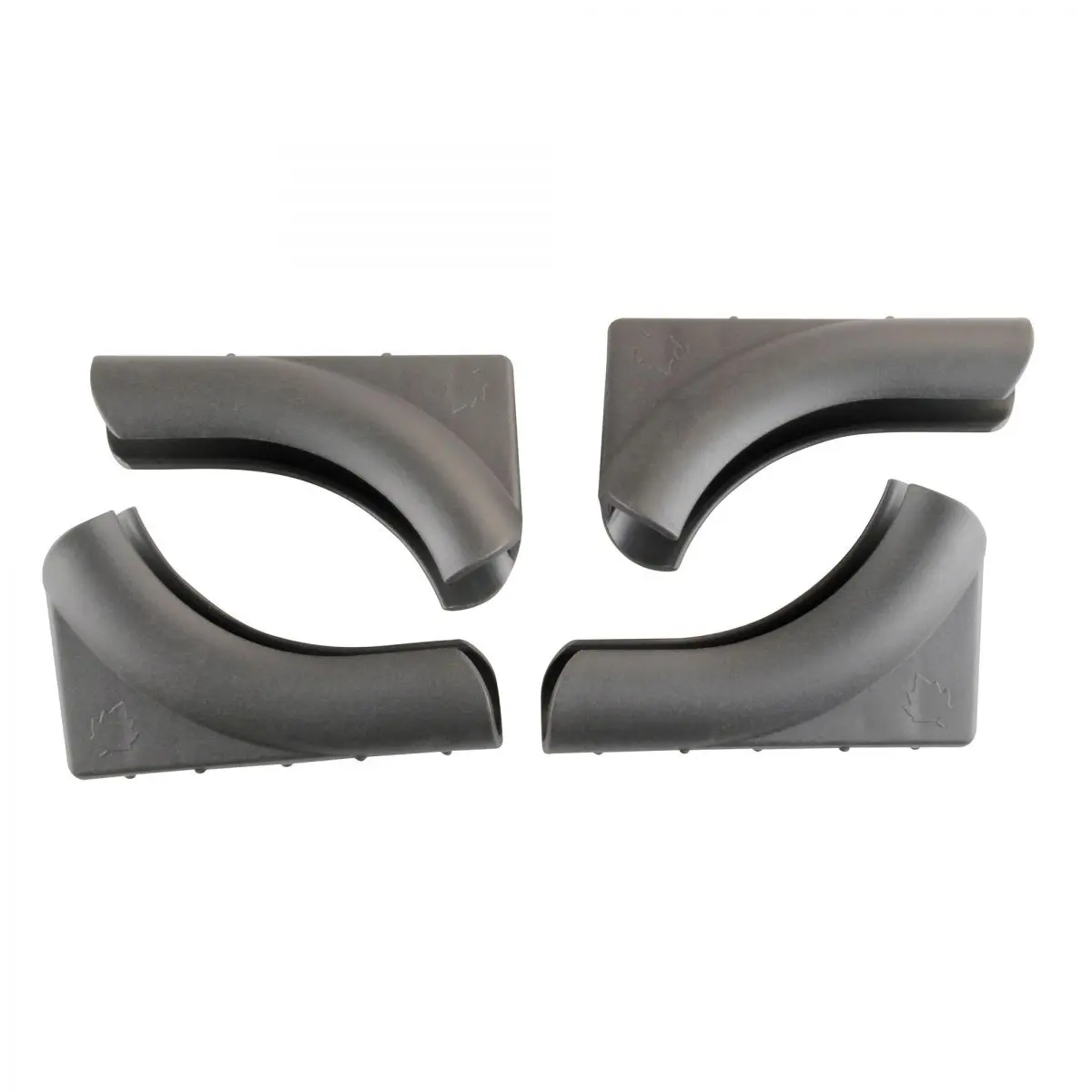Protector de podea Cham Elips - antracit, 4 buc