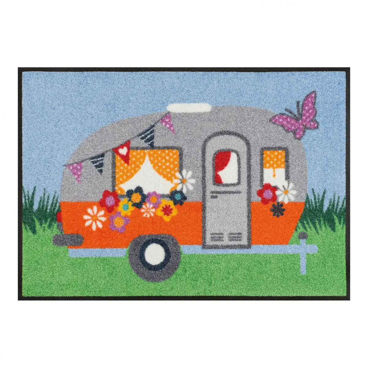 Covoraș confortabil Happy Camping - 75 x 50 cm
