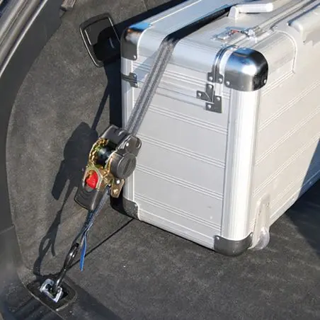 Upevňovací popruh Auto Cargo Belt - napínací popruh s automatickým navíjaním