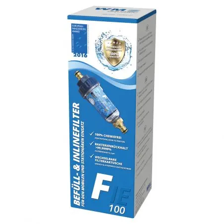 Umplere si filtru inline FIE-100 - dezinfectarea apei potabile